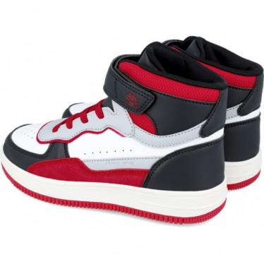 Bottines de sport pour garçon GARVALIN 241521 BLANCO_NEGRO_B051