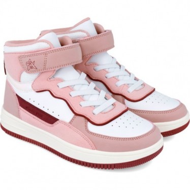 Bottines de sport fille GARVALIN 241521G BLANCO_ROSA_D113