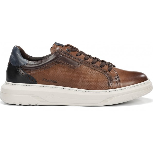 FLUCHOS Boston chaussures de sport homme F2044 CAMEL