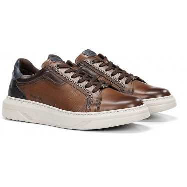 FLUCHOS Boston chaussures de sport homme F2044 CAMEL