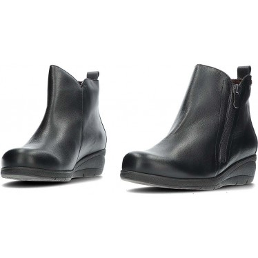 Bottines femme Pepe Menargues 20632 Fermeture éclair NEGRO