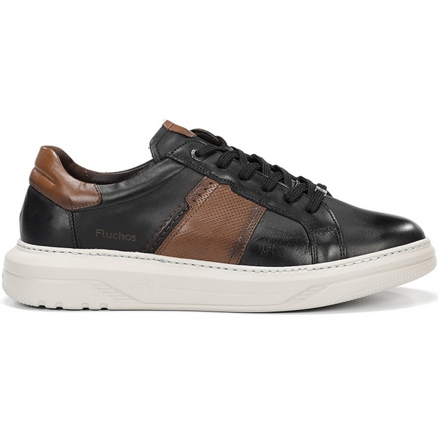 FLUCHOS baskets homme f2043 boston NEGRO FLUCHOS baskets homme f2043 boston NEGRO