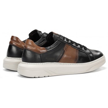 FLUCHOS baskets homme f2043 boston NEGRO