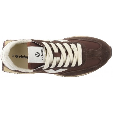 Victoria 1134109 Baskets Cosmos en nylon CHOCOLATE