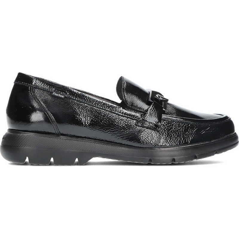 MOCASSIN FLUCHOS GLADIS F1794 NAPLAK_NEGRO