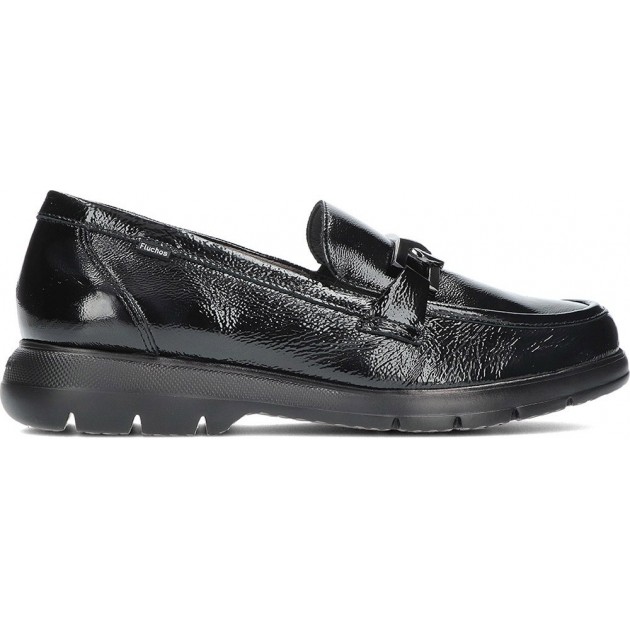 MOCASSIN FLUCHOS GLADIS F1794 NAPLAK_NEGRO