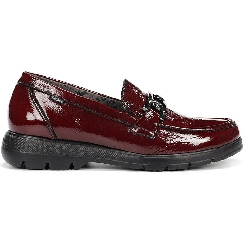 MOCASSIN FLUCHOS GLADIS F1794 BURDEOS