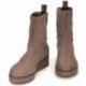 Botte pour femme de PEDRO MIRALLES 26425 en daim stretch TAUPE