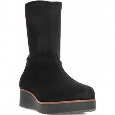 Botte pour femme de PEDRO MIRALLES 26425 en daim stretch NEGRO