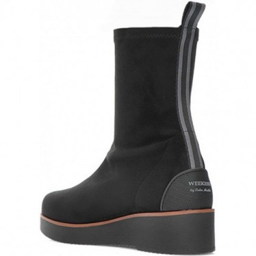 Botte pour femme de PEDRO MIRALLES 26425 en daim stretch NEGRO