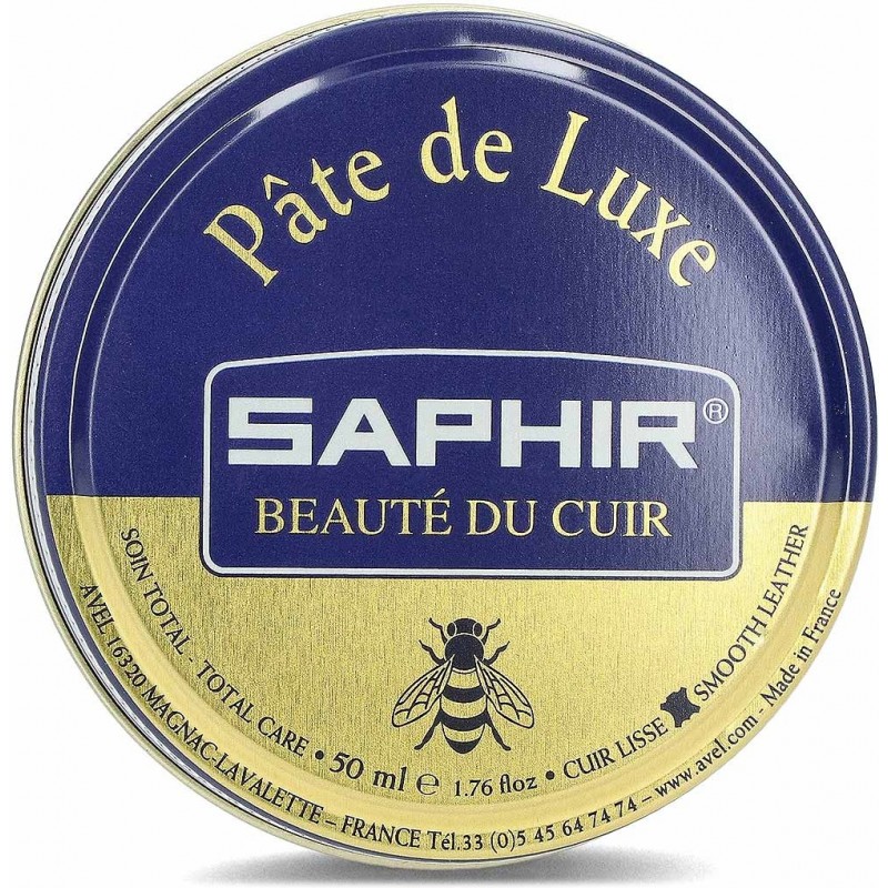 CIRE POUR CHAUSSURES AVEC CUIR LISSE SAPHIR AVEL16320 BURDEOS