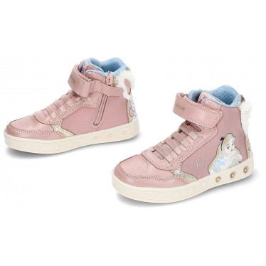 GEOX Baskets fille Skylin Alicia J468WG ROSE