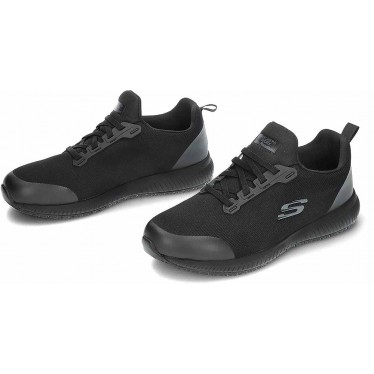 Skechers Work 200051EC Chaussures de travail antidérapantes BLACK