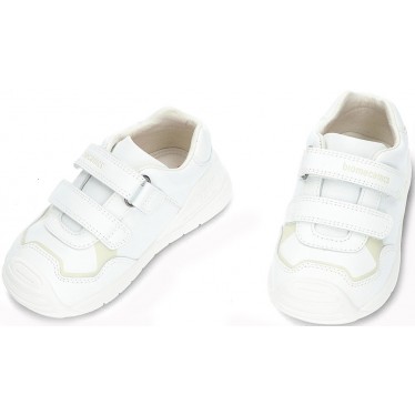 Chaussures de sport pour enfants BIOMECANICS 241001A BLANCO