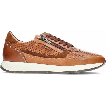 Baskets homme avec fermeture éclair Pikolinos M2B-6263C1 Getafe BRANDY