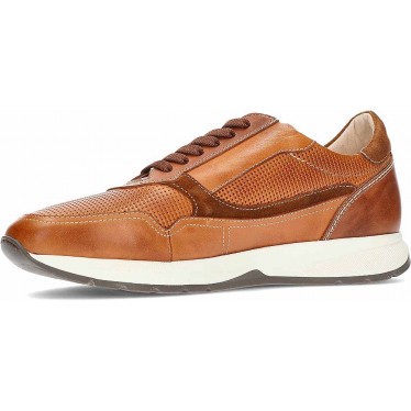 Baskets homme avec fermeture éclair Pikolinos M2B-6263C1 Getafe BRANDY