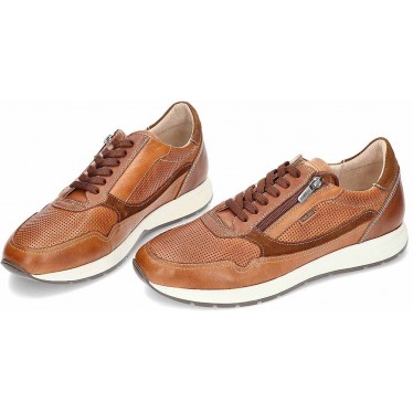 Baskets homme avec fermeture éclair Pikolinos M2B-6263C1 Getafe BRANDY