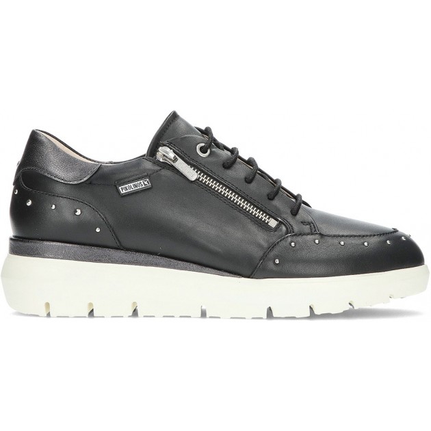 Pikolinos Rueda, Baskets Femme W2A6596C1 BLACK