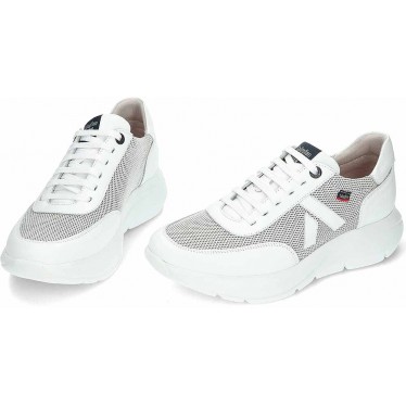 Callaghan Luxe 61201 Algorithme de baskets pour hommes BLANCO