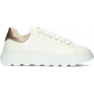 Chaussures de sport fille GEOX Puffypop J55MRA WHITE_PLATINUM