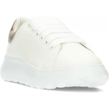 Chaussures de sport fille GEOX Puffypop J55MRA WHITE_PLATINUM