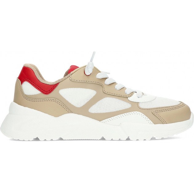Baskets enfant GEOX Loftus J55MQE BEIGE