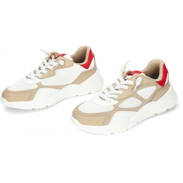 Baskets enfant GEOX Loftus J55MQE BEIGE