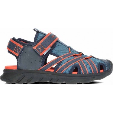 Sandale enfant GEOX Airadyum J55F1A NAVY_RED