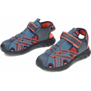 Sandale enfant GEOX Airadyum J55F1A NAVY_RED