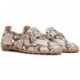 Hispanitas HV254027 Mocassins femme Bombay SNAKE_TAUPE_C003