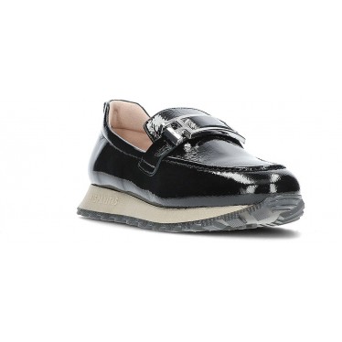 Mocassins femme Hispanitas HI243621 Loira BLACK_C003