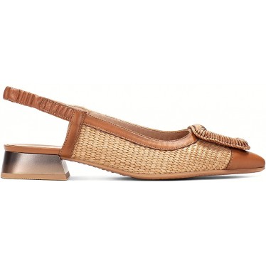 Hispanitas RHV254046 Ballerine à bride arrière pour femme Dali NATURAL_C002