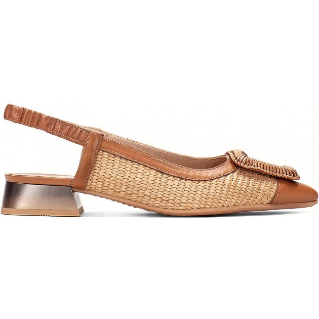 Hispanitas RHV254046 Ballerine à bride arrière pour femme Dali NATURAL_C002