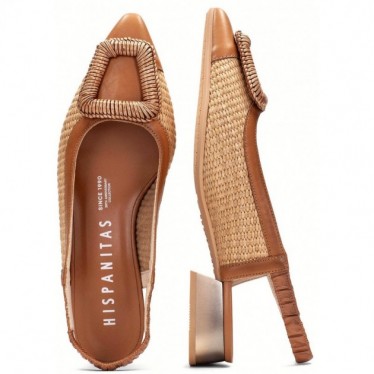 Hispanitas RHV254046 Ballerine à bride arrière pour femme Dali NATURAL_C002