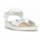 Sandale fille GEOX Costarei J15EAB avec boucle WHITE