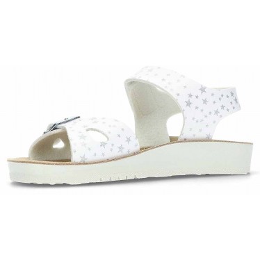 Sandale fille GEOX Costarei J15EAB avec boucle WHITE