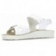 Sandale fille GEOX Costarei J15EAB avec boucle WHITE