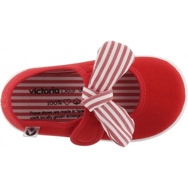 MERCEDITA VICTORIA OJALA 105110 NŒUD RAYÉ ROJO