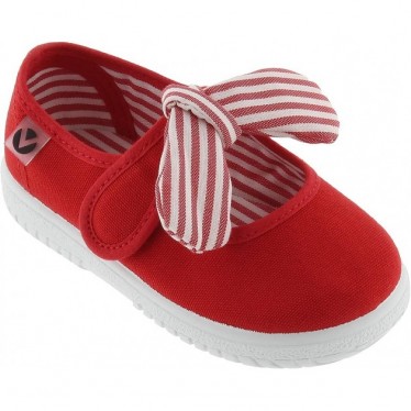 MERCEDITA VICTORIA OJALA 105110 NŒUD RAYÉ ROJO