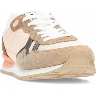 Baskets femme Pepe Jeans Brit Camp PLS40038 CAMEL_BEIGE