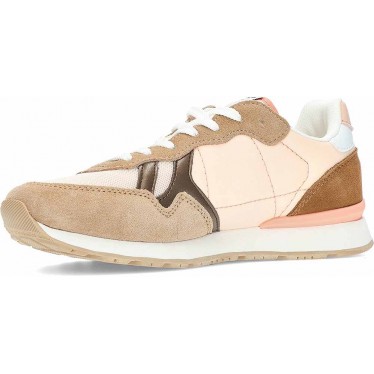Baskets femme Pepe Jeans Brit Camp PLS40038 CAMEL_BEIGE