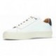 Baskets en cuir Pepe Jeans pour homme PMS30930 WHITE