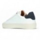 Baskets en cuir Pepe Jeans pour homme PMS30930 WHITE
