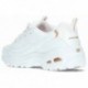 Baskets pour femmes Skechers D Lites Fresh Start 11931 WHITE_ROSE_GOLD
