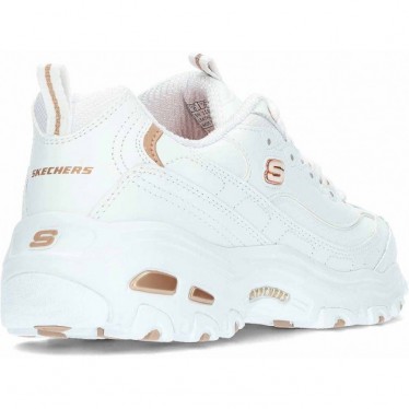 Baskets pour femmes Skechers D Lites Fresh Start 11931 WHITE_ROSE_GOLD