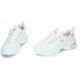 Baskets pour femmes Skechers D Lites Fresh Start 11931 WHITE_ROSE_GOLD