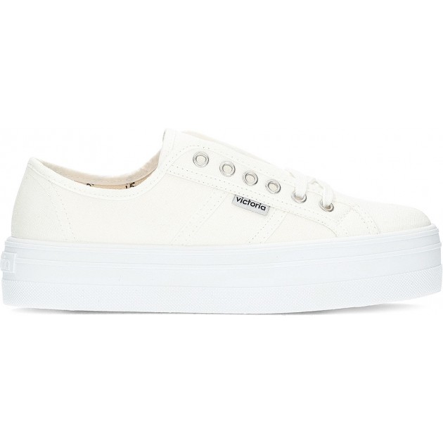 BASKETS EN TOILE VICTORIA POUR FEMMES 109200 BLANCO BASKETS EN TOILE VICTORIA POUR FEMMES 109200 BLANCO