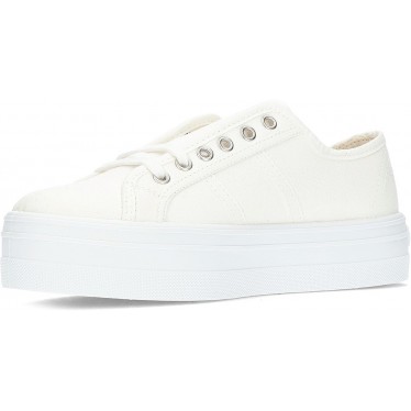 BASKETS EN TOILE VICTORIA POUR FEMMES 109200 BLANCO
