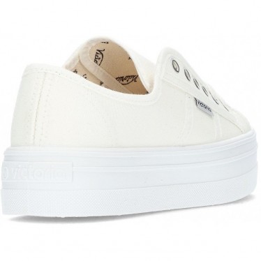 BASKETS EN TOILE VICTORIA POUR FEMMES 109200 BLANCO