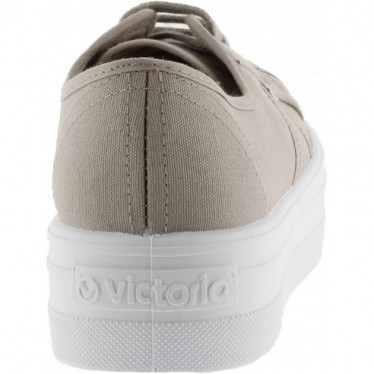 BASKETS EN TOILE VICTORIA POUR FEMMES 109200 BEIGE